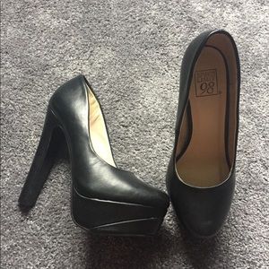 Black Platform Heels